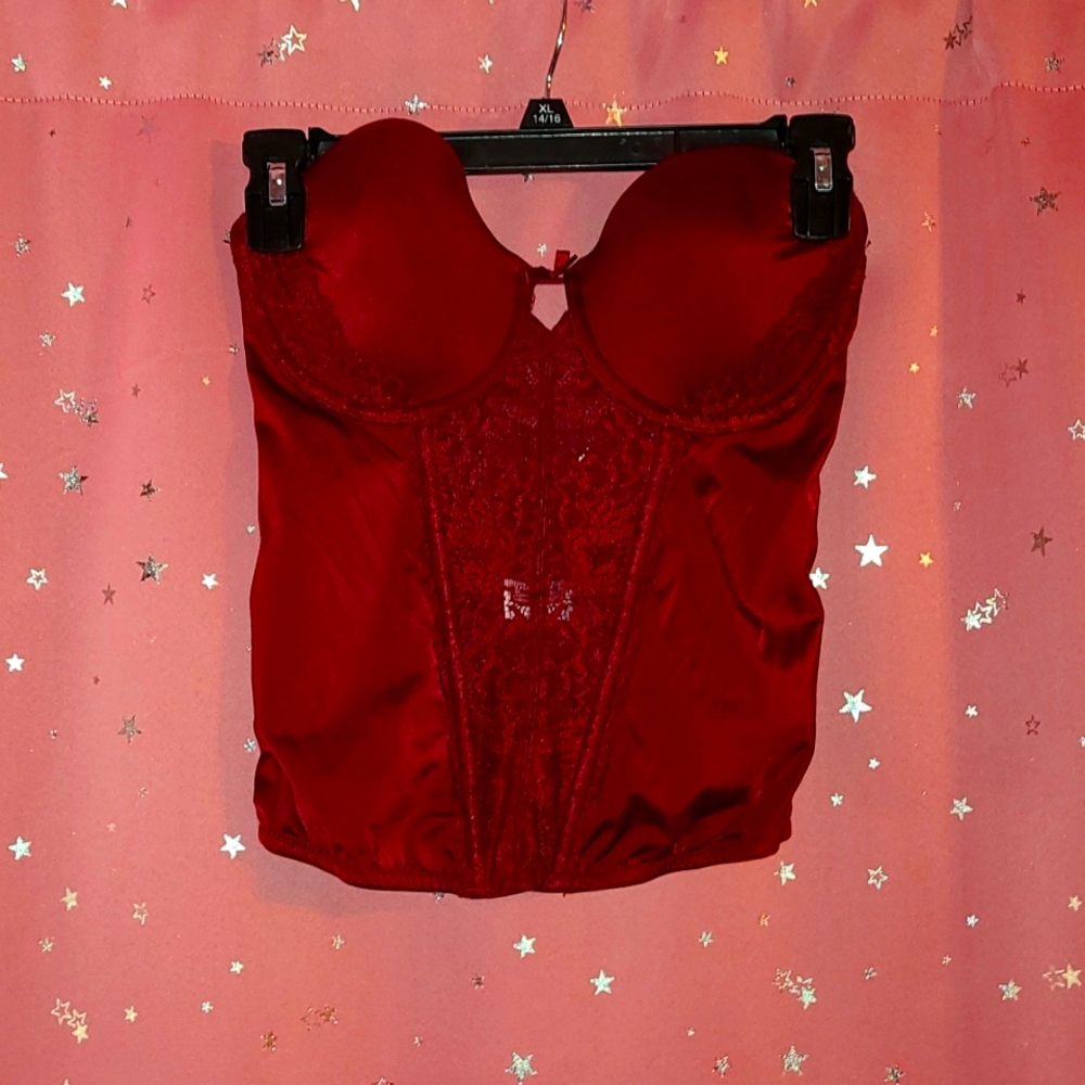 Burgundy Corset